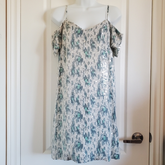 🆕️ French Connection Feather Feilds Dress - Picture 12 of 13